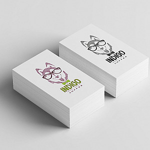 Наше портфолио - Логотип и фирменный стиль для "Indigo Coffee"