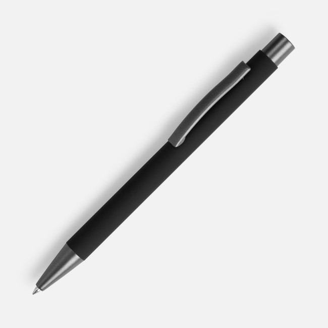 Ручка шариковая Atento Soft Touch, черная Ручка шариковая Atento Soft Touch, черная