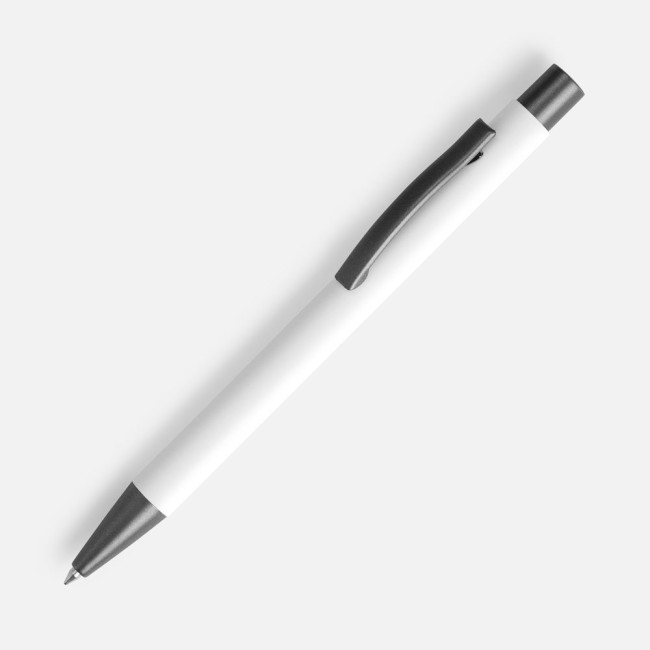 Ручка шариковая Atento Soft Touch, белая Ручка шариковая Atento Soft Touch, белая
