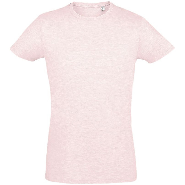 Футболка мужская Regent Fit 150, розовый меланж Футболка мужская Regent Fit 150, розовый меланж
