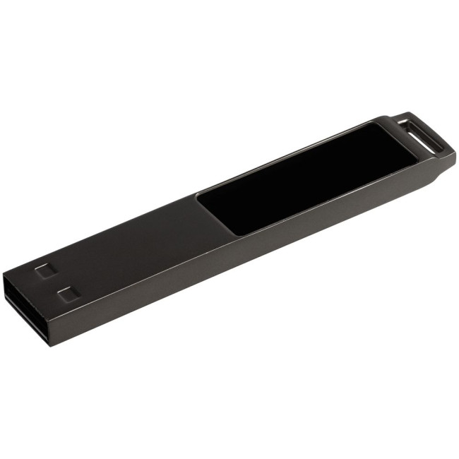 Флешка markBright Black с синей подсветкой, 32 Гб Флешка markBright Black с синей подсветкой, 32 Гб