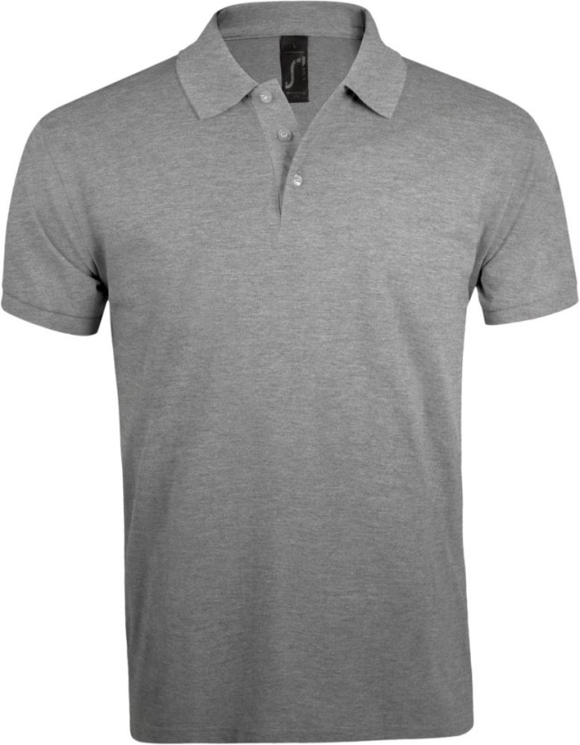 Рубашка поло мужская Prime Men 200 серый меланж Рубашка поло мужская Prime Men 200 серый меланж