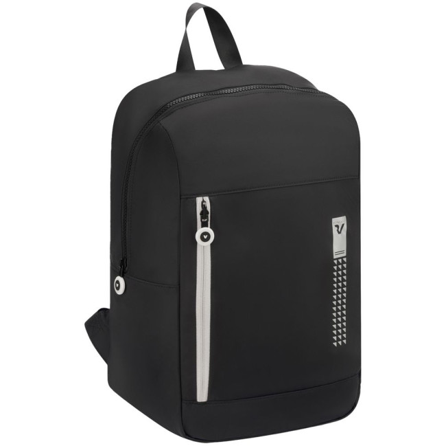 Складной рюкзак Compact Neon, черный с белым Складной рюкзак Compact Neon, черный с белым