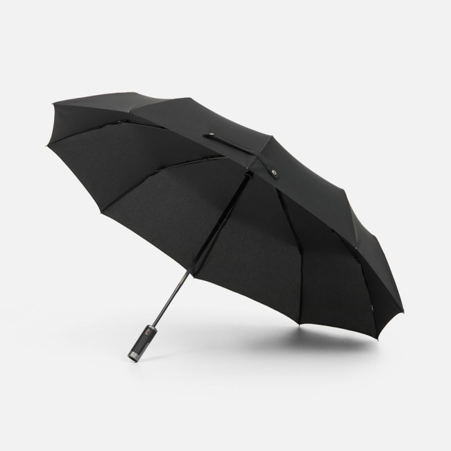 Зонт складной Regenfall, черный Зонт складной Regenfall, черный
