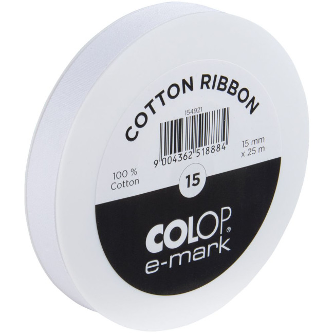 Лента Colop E-mark 15, белая Лента Colop E-mark 15, белая