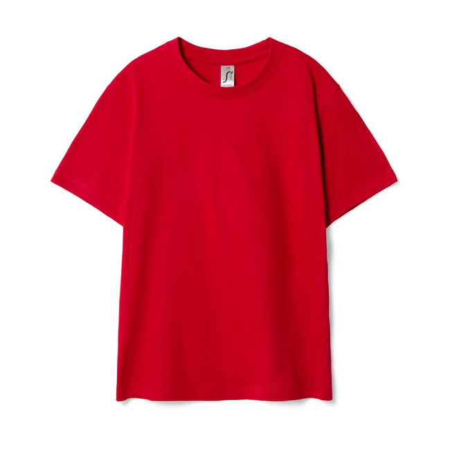Футболка детская Regent Kids 150, красная Футболка детская Regent Kids 150, красная