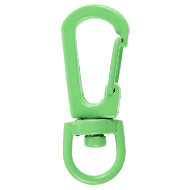 Застежка-карабин Snap Hook, S, зеленый неон Застежка-карабин Snap Hook, S, зеленый неон