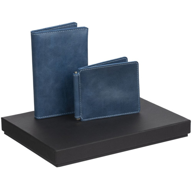 Набор Apache Billfold, синий Набор Apache Billfold, синий