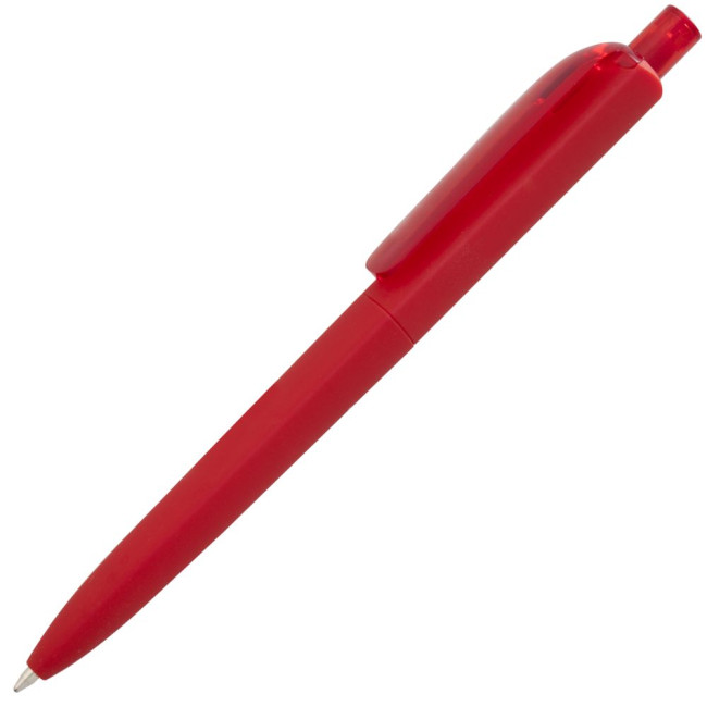 Ручка шариковая Prodir DS8 PRR-T Soft Touch, красная Ручка шариковая Prodir DS8 PRR-T Soft Touch, красная